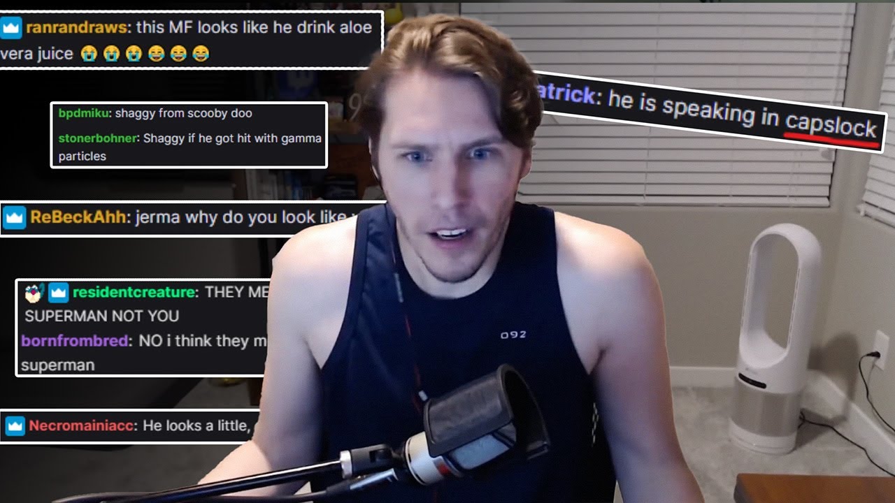 Jerma Reading Questionable Chat Messages | Funniest Reactions Ever