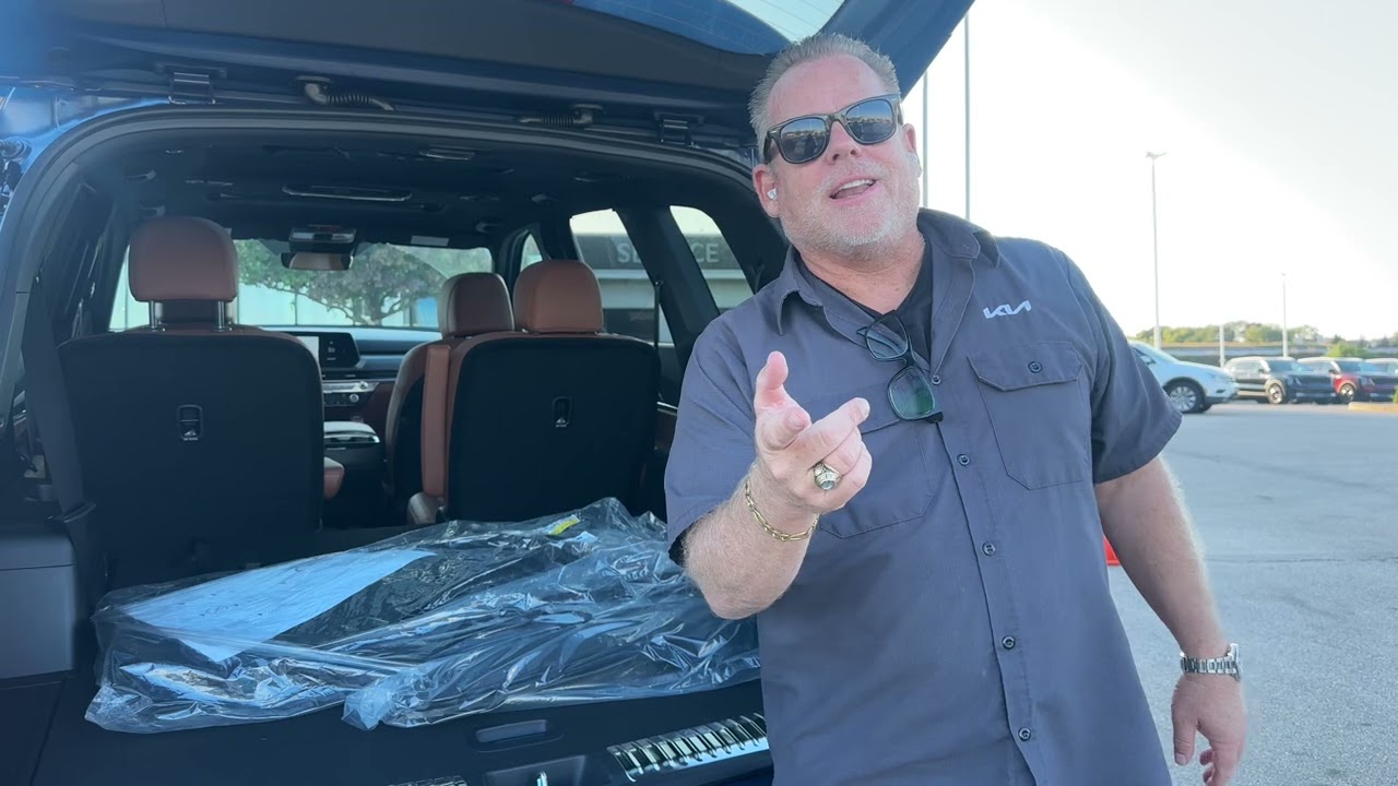 2025 Kia Telluride SX X-Line AWD - Midnight Lake Blue w/Terracotta Interior - $52,470