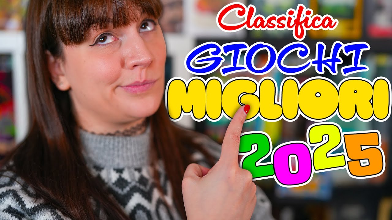 La mia TOP 10 dei GIOCHI da TAVOLO del 2025!