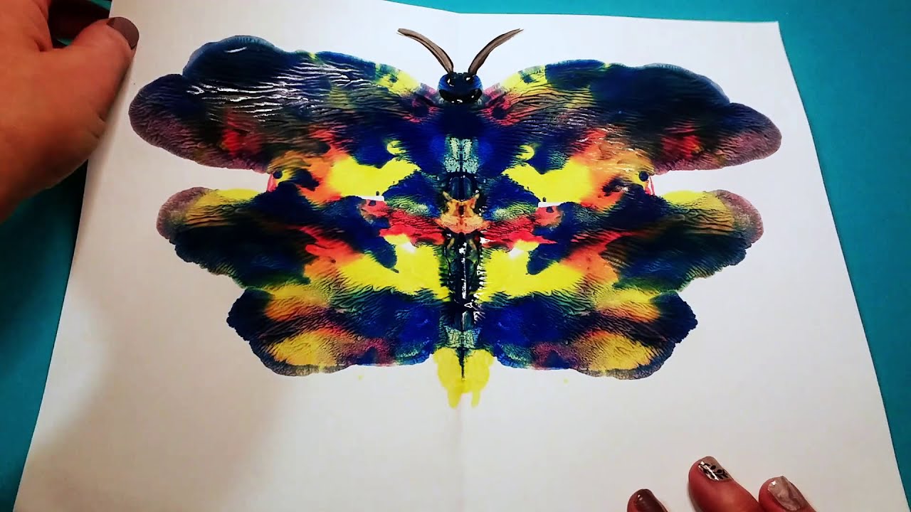 Kindergarten Press & Smear Butterfly