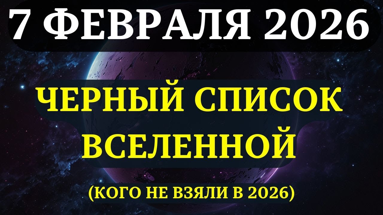 ПРОВЕРЬТЕ СЕБЯ ПО ЭТИМ ПРИЗНАКАМ. Вселенная пустила не всех в 2026 год!