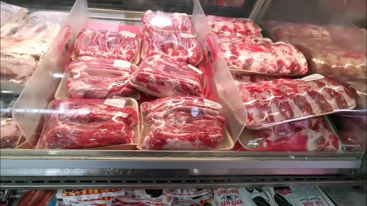 comprando en la carnicer&iacute;a San juan en Monterrey ve lo que me gaste.