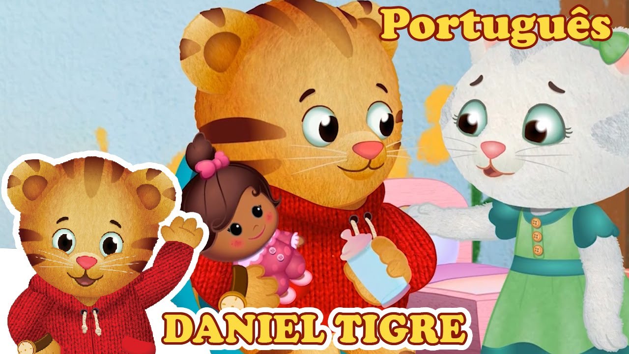 Daniel Tigre em Português 🐯👶 A família tigre cresce (Episódios Completos)