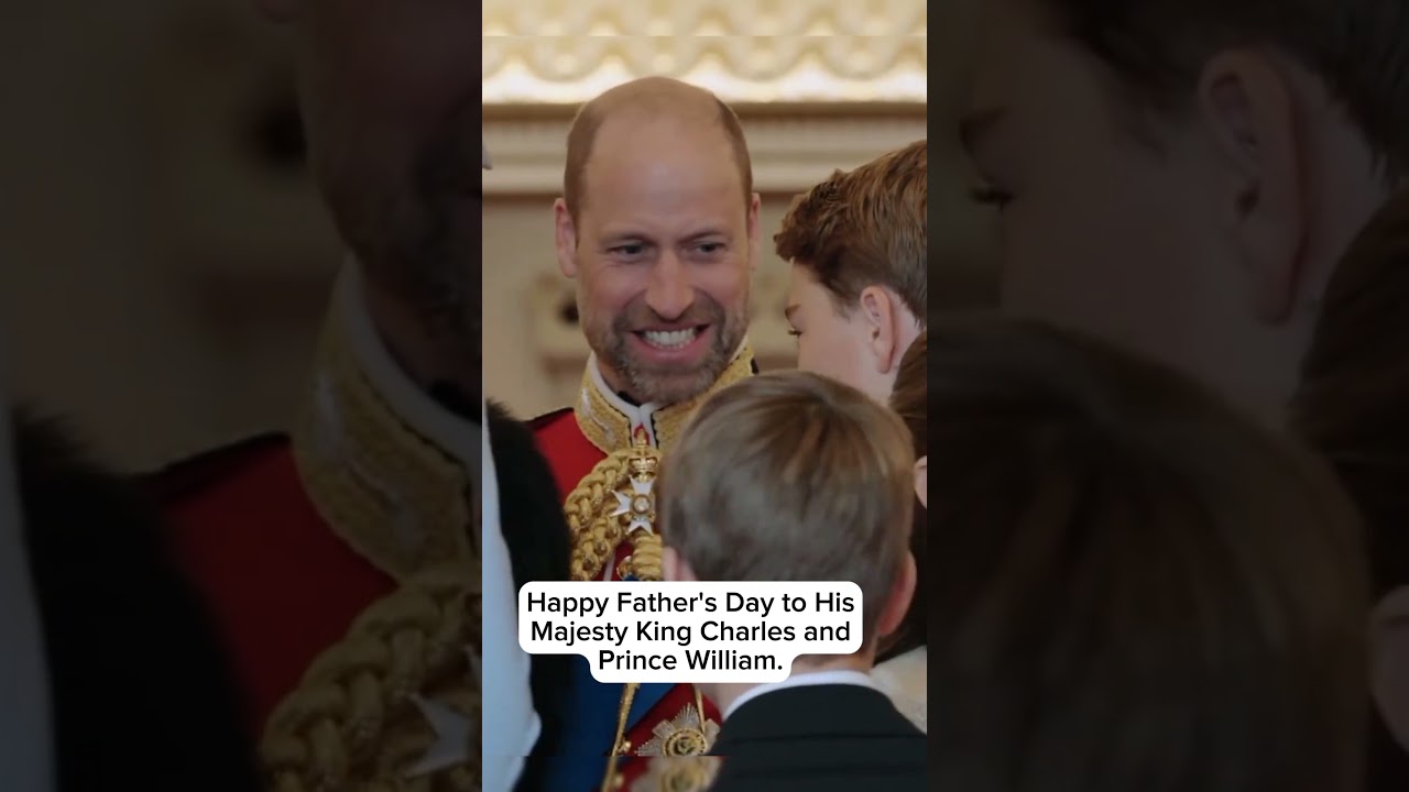 Happy Father's to King Charles and the heir Prince William, both amazing and wonderful fathers.