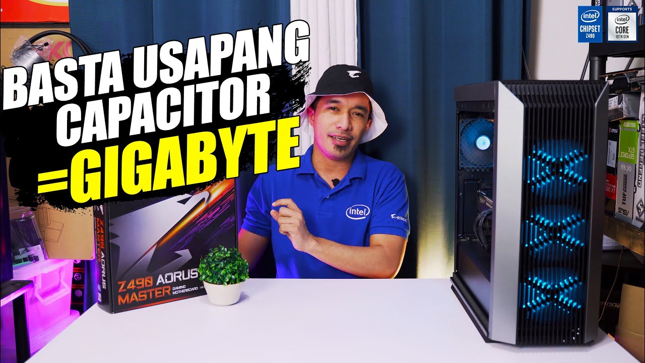 Oh Tantalum Caps? i9 10900 PC Build:  Gigabyte Z490 Aorus Master Review ft Deepcool CL500 & MF120GT