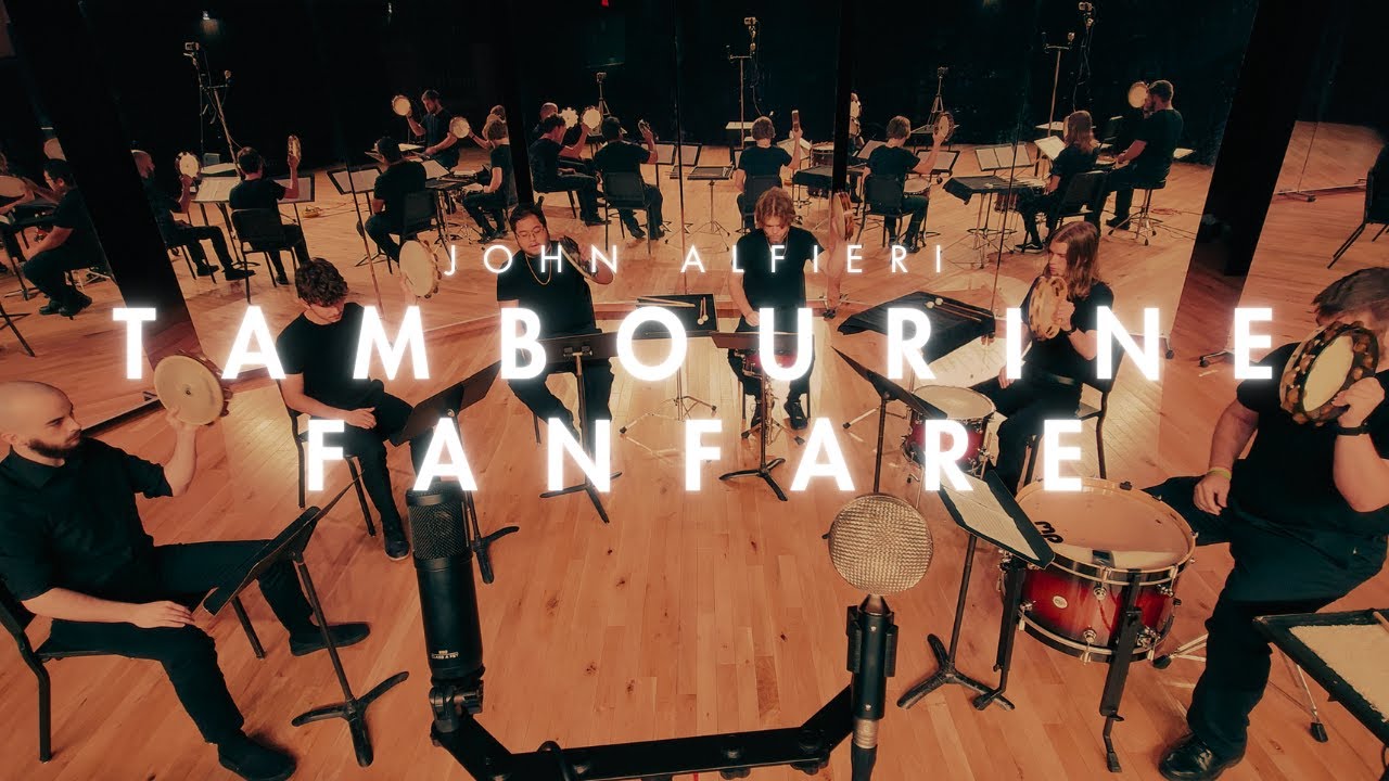 Tambourine Fanfare by John Alfieri :: Northwest Percussion Ensemble