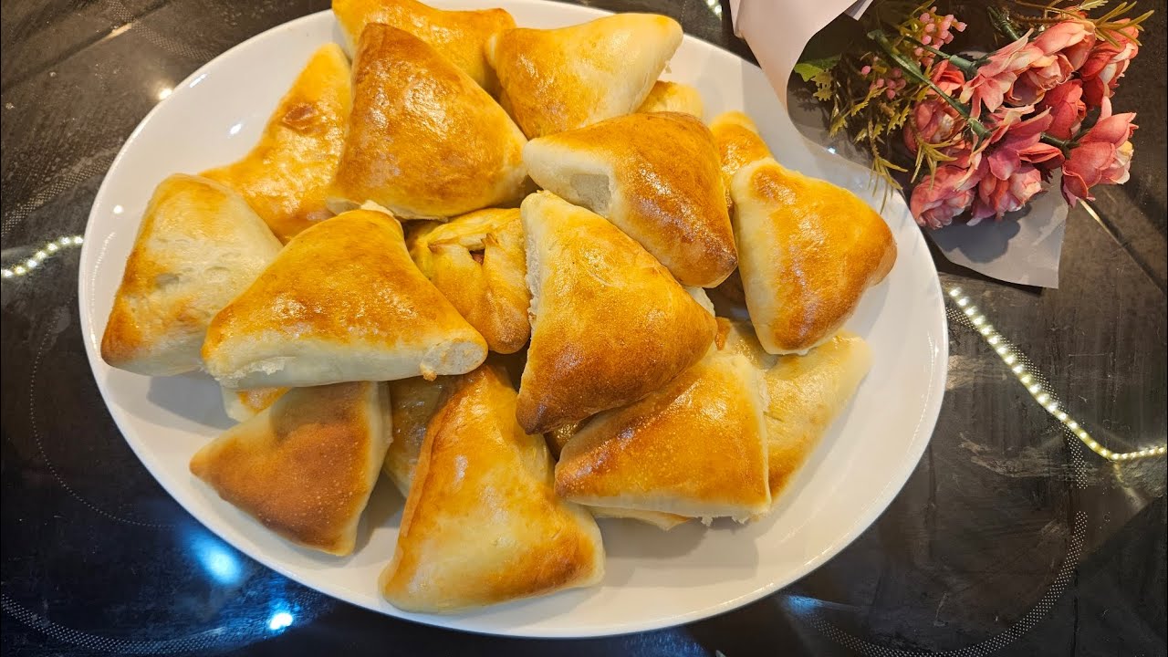 معجنات السبانخ♥️عجينة هشة ولذيذة ♥️أكلات الشتاء