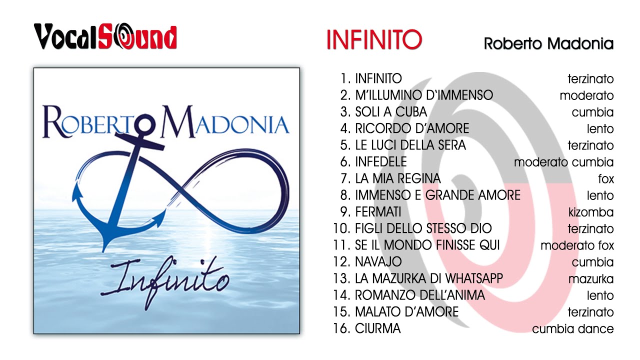 INFINITO - Roberto Madonia ALBUM COMPLETO (Official Audio)