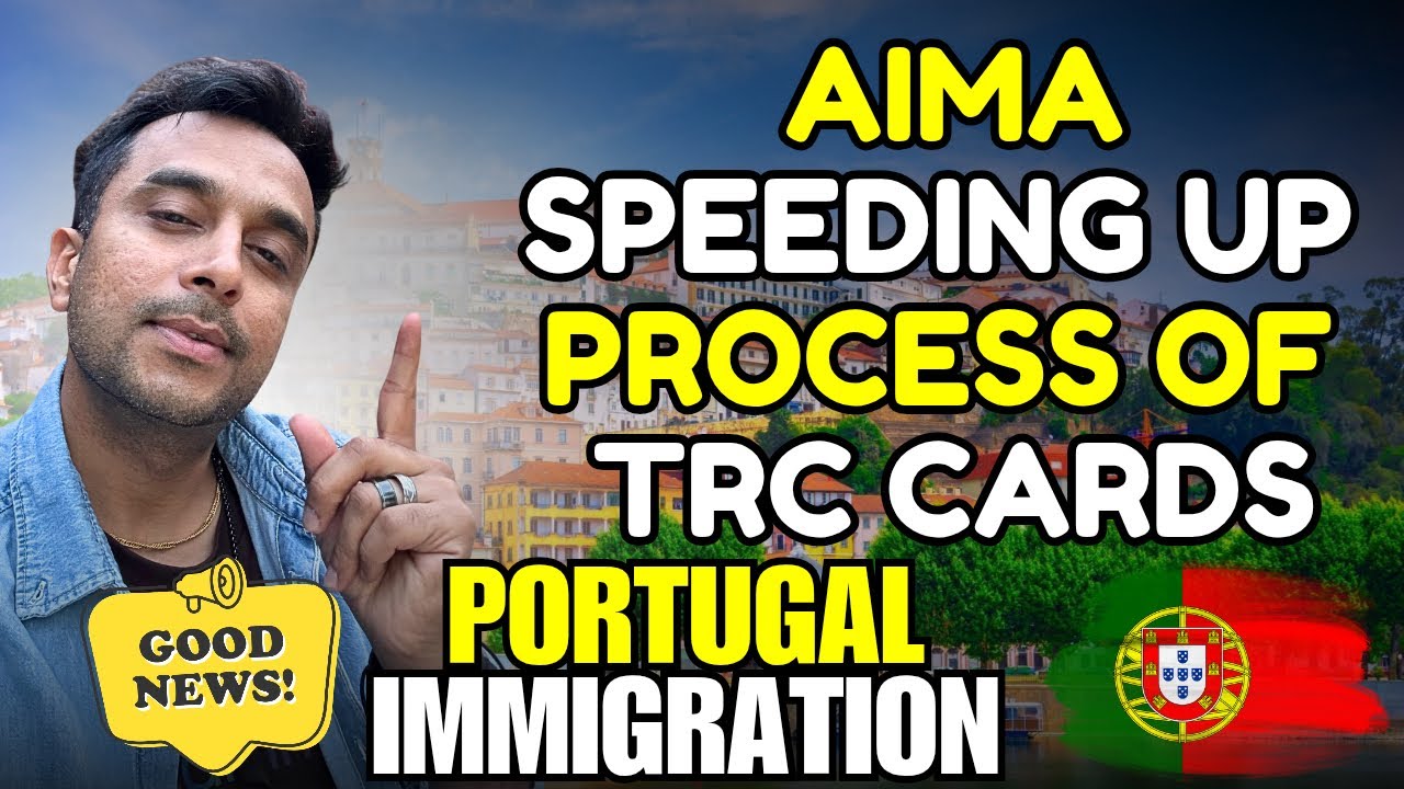 Portugal Immigration Update 2026 🇵🇹 | AIMA Good News for TRC Card & Residency Applicants