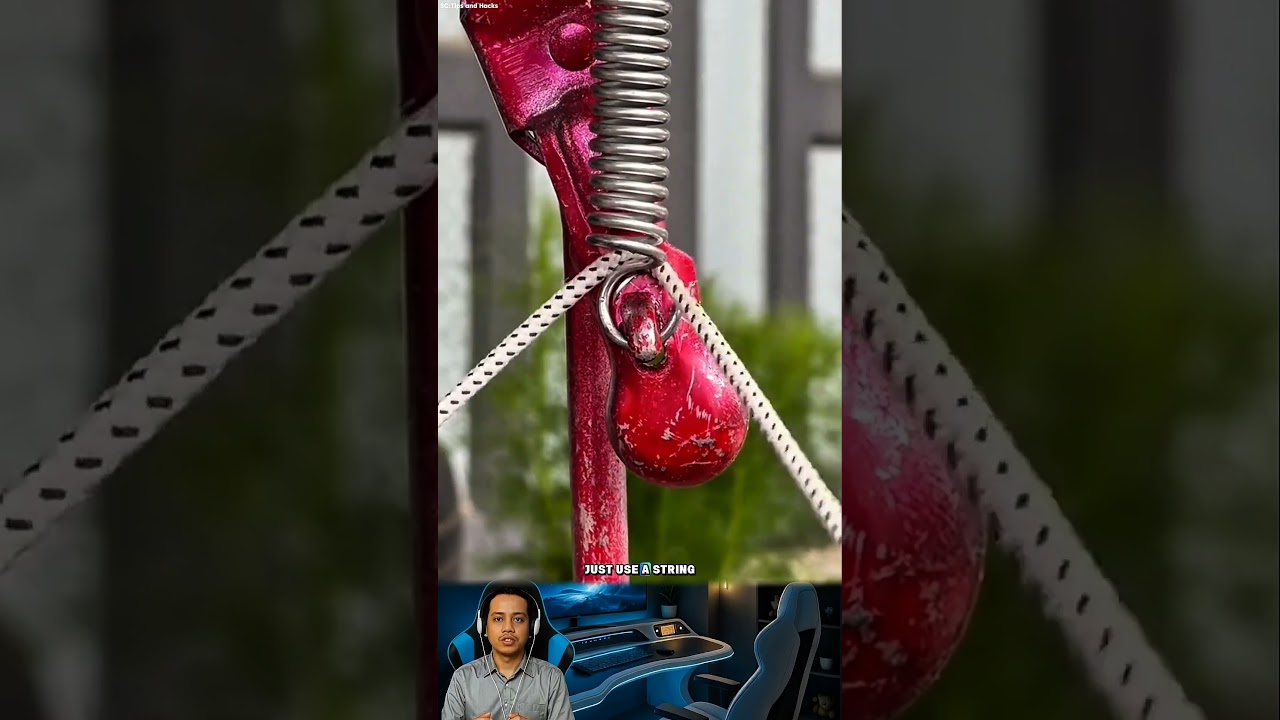 Simple trick to remove spring 