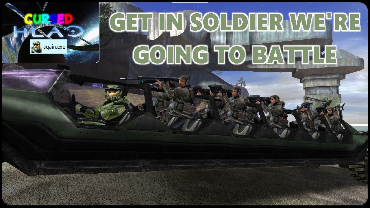 Halo CE Cursed Again CooP: The Best Level In The Game