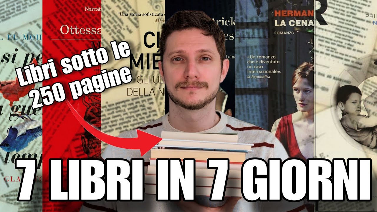 7 LIBRI IN 7 GIORNI - READING CHALLENGE 2024