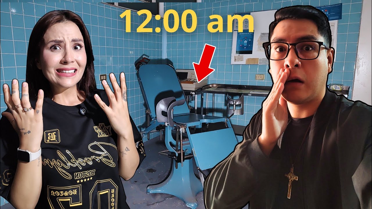 Fui a la MORGUE DE UN HOSPITAL ABANDONADO a MEDIA NOCHE