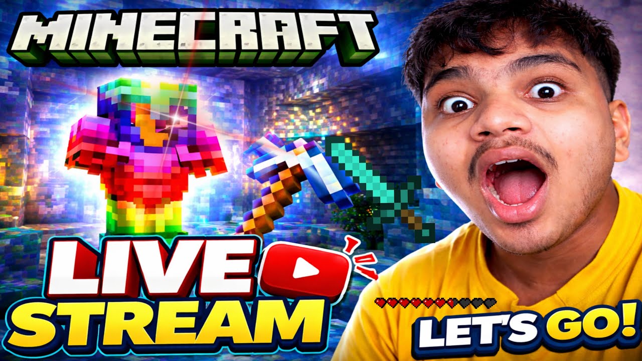 😲 ये Minecraft Live देखकर Shock हो जाओगे! 🔴 Hindi Live#Minecraft