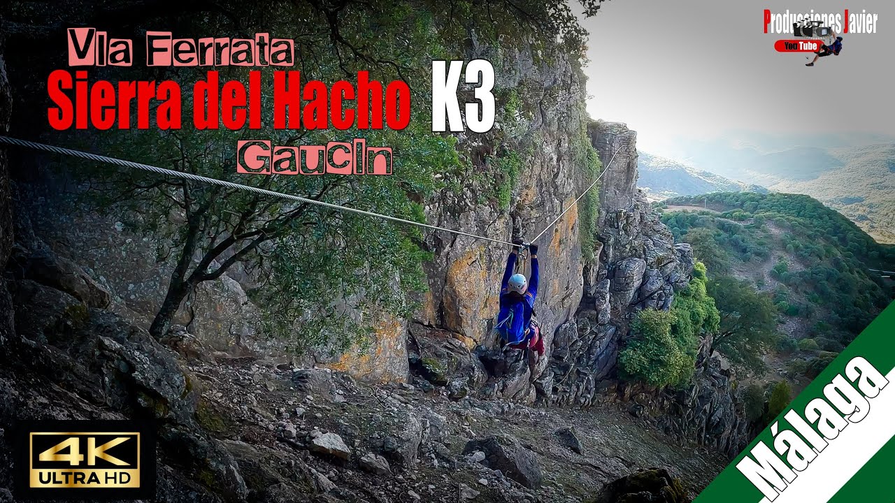Vía Ferrata Sierra del Hacho K3 .Gaucín.