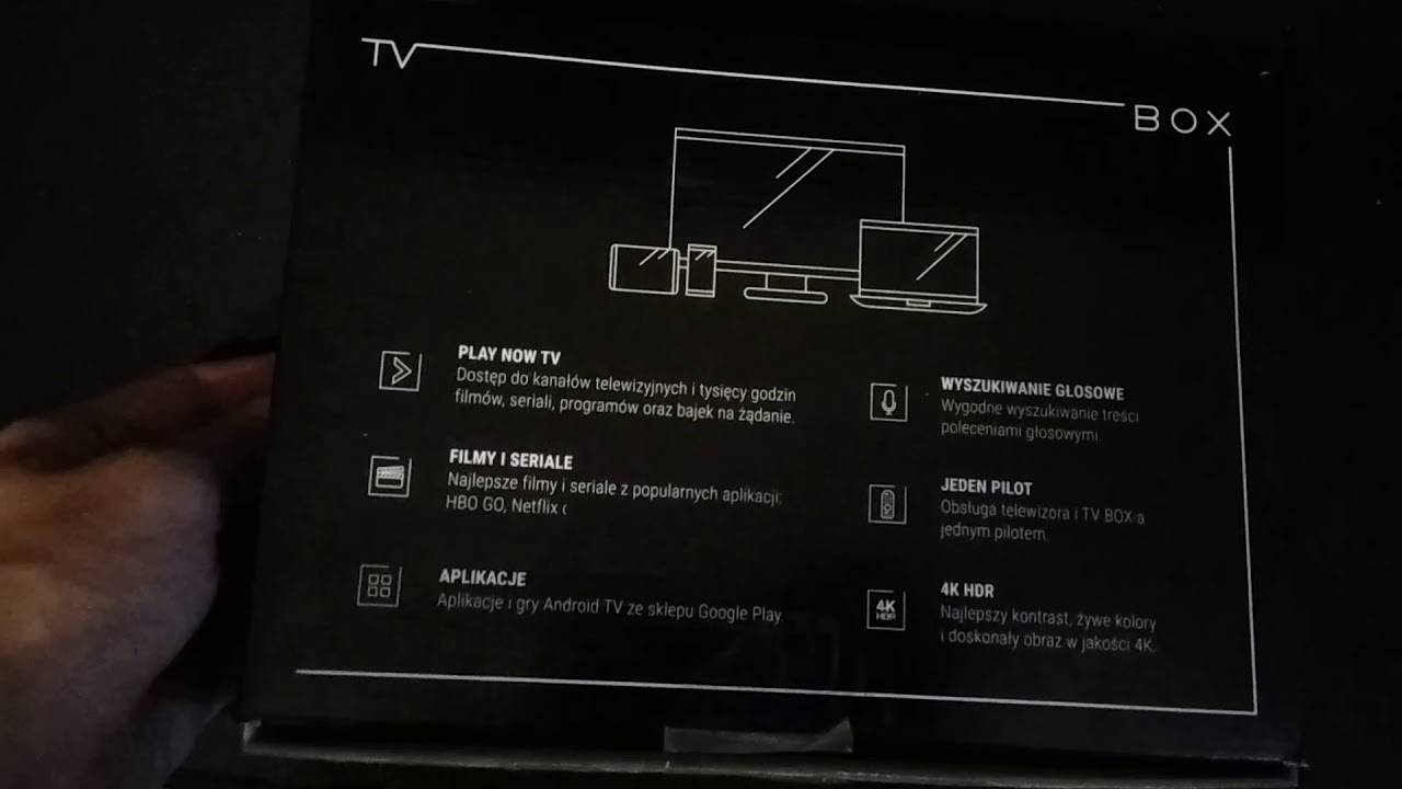 PLAY NOW TV BOX -Unboxing