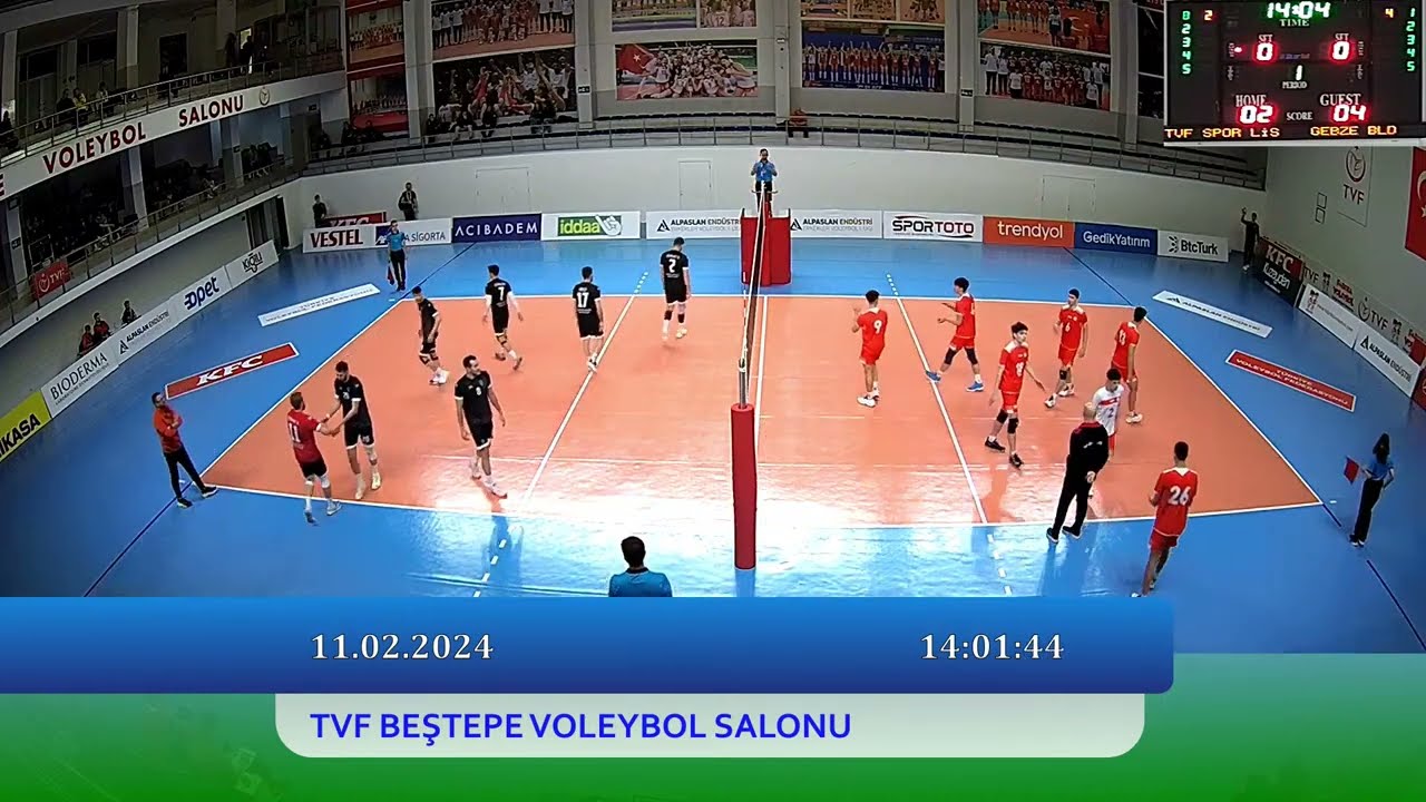 TVF SPOR LİSESİ - GEBZE BLD. Alpaslan Endüstri Erkekler 1. Ligi