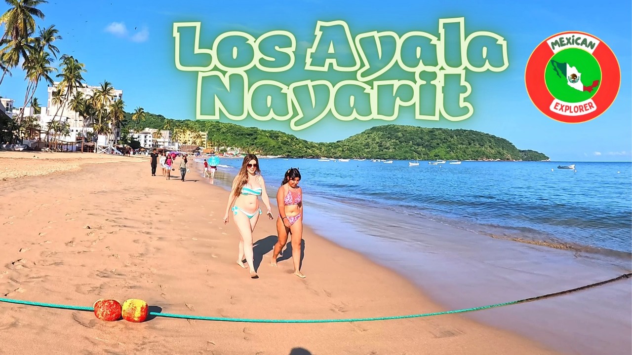 Los Ayala Nayarit 4K  Walking Tour