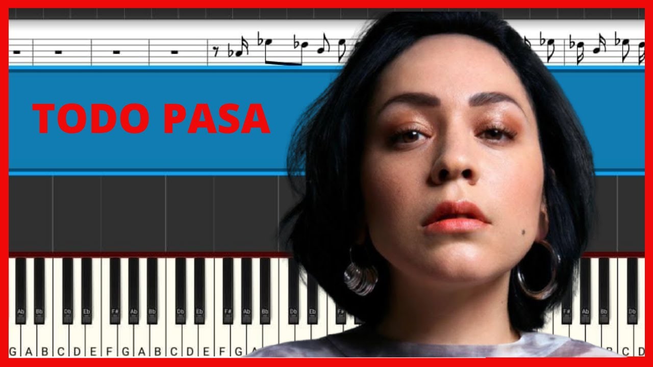 Carla Morrison - Todo pasa | Piano Tutorial | Midi