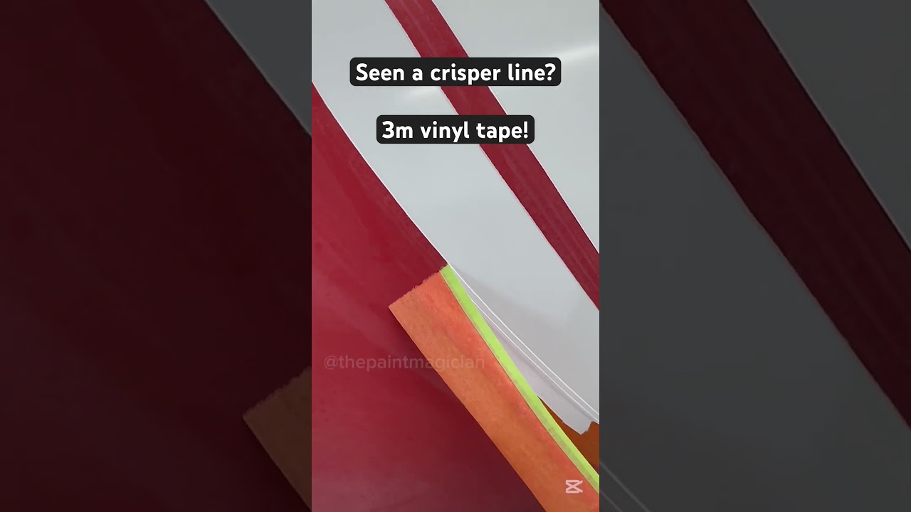 3m Vinyl Tape For The Crispest Lines!