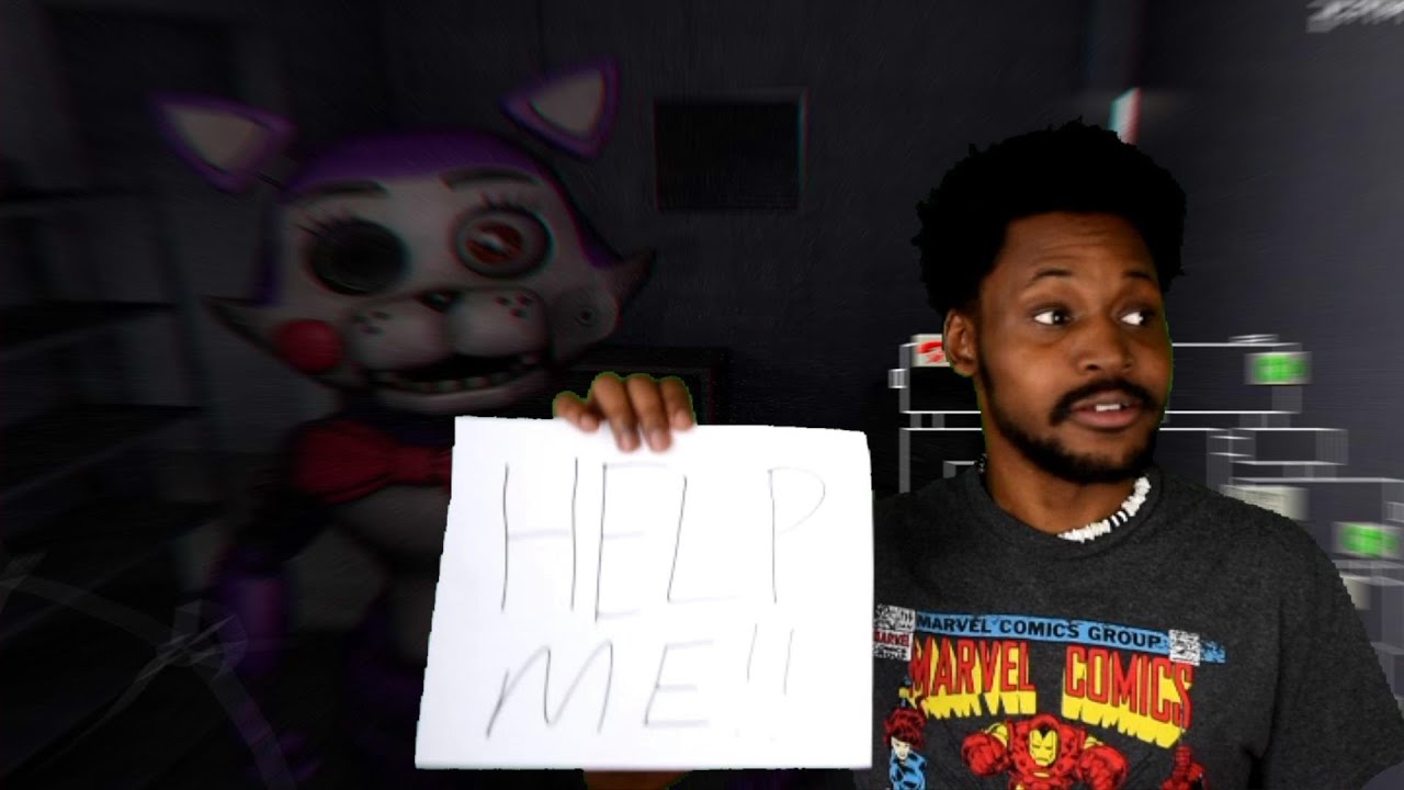 .EGATSOH EM GNIDLOH ERA YEHT | Five Nights At Candy's 2