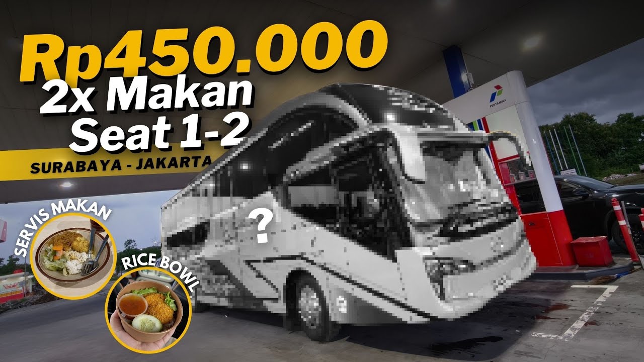 WORTH IT BANGET ‼️ BUS MEWAH INI BISA JADI ALTERNATIF DARI DAN KE SURABAYA 👍
