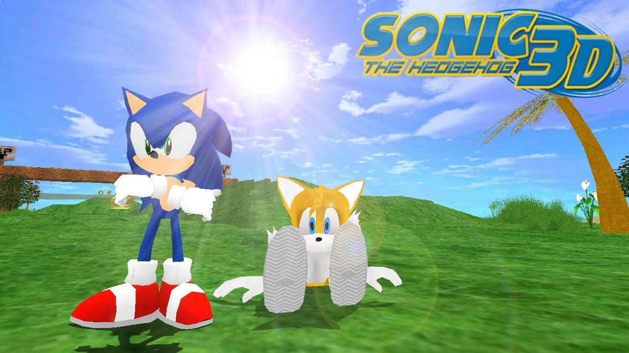 Sonic The Hedgehog 3D (All Emblems And All Chaos Emeralds)