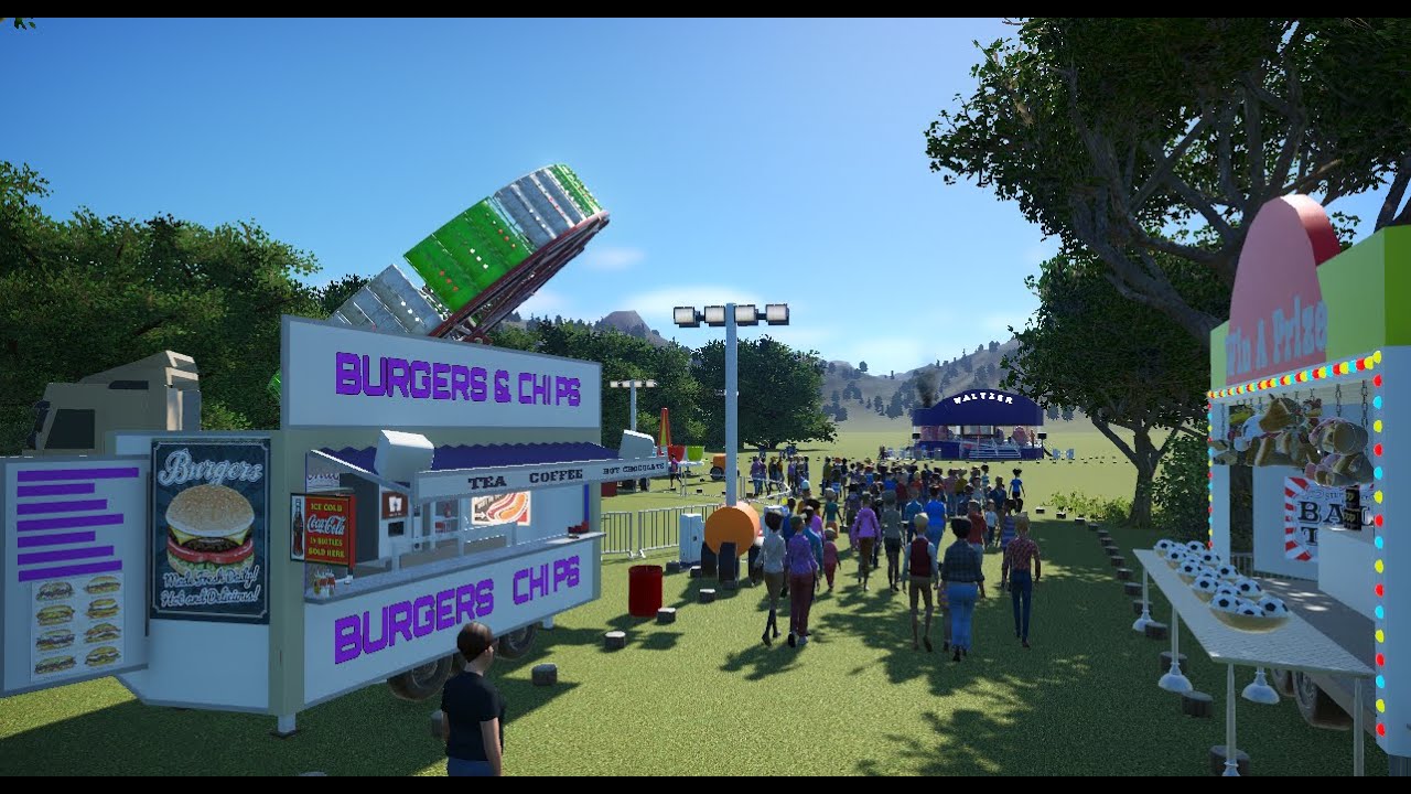 Building A British Funfair In Planet Coaster Ep1