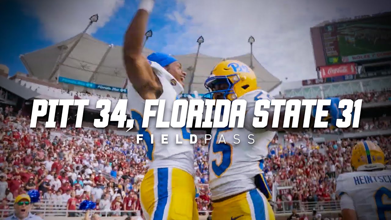 Pitt Football | Pitt 34, Florida State 31 | Field Pass