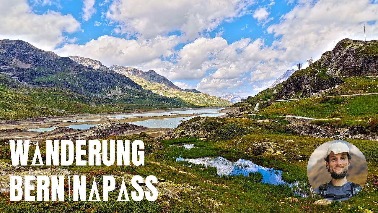 Höchster Punkt der Rhätischen Bahn - Wanderung über den Berninapass [4K]