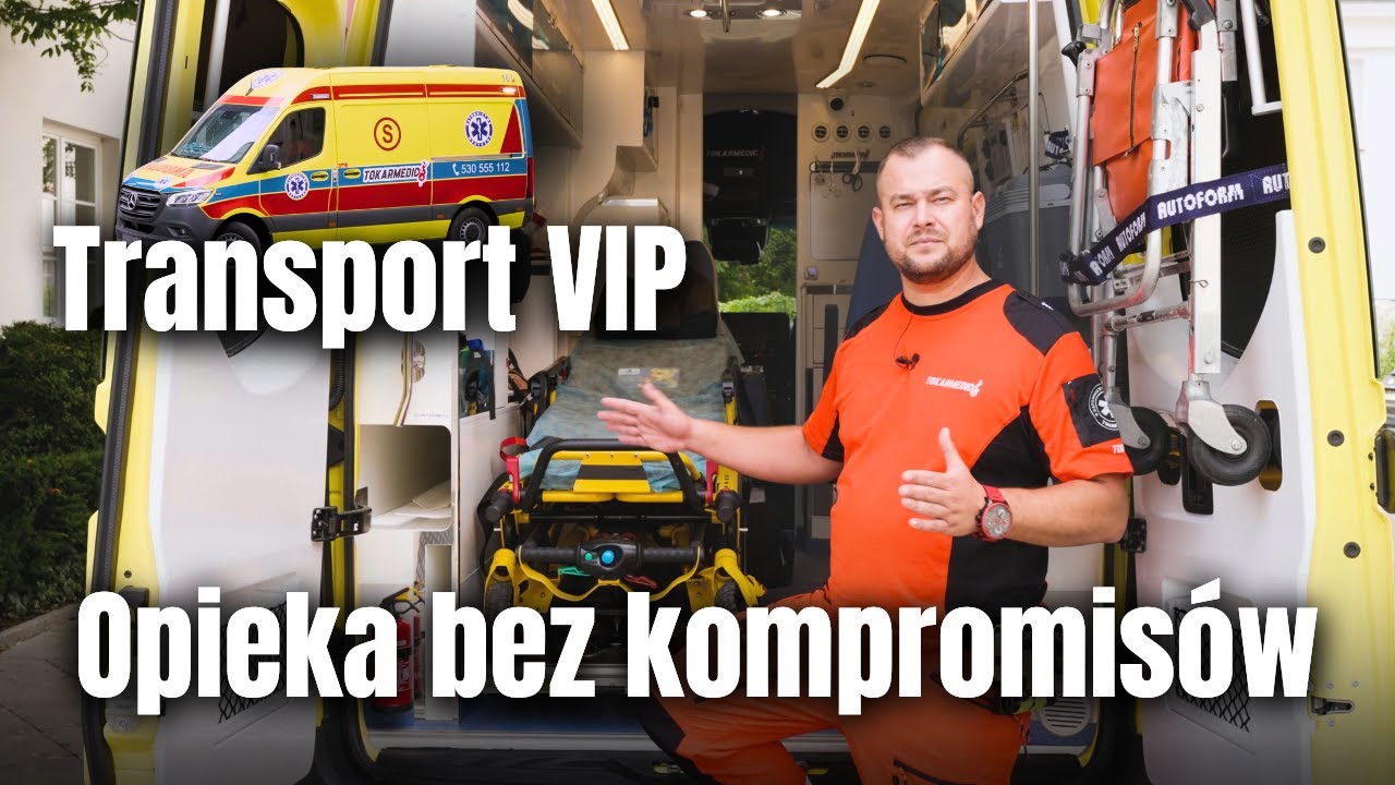 Transport medyczny klasy premium od A do Z
