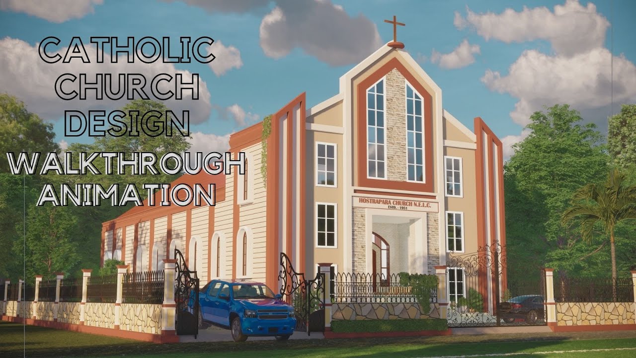 CHURCH WALKTHROUGH- INTERIOR DESIGN- EXTERIOR DESIGN