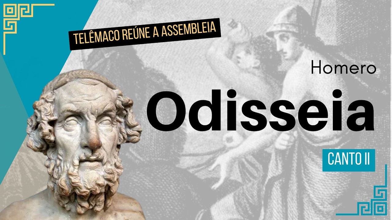 Odisseia, por Homero - CANTO II  - Narração Humana