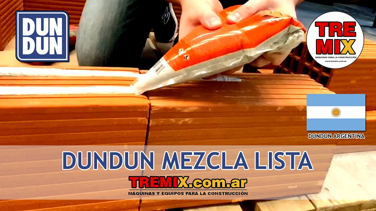 Pegamento para ladrillos - Masa Lista DUNDUN