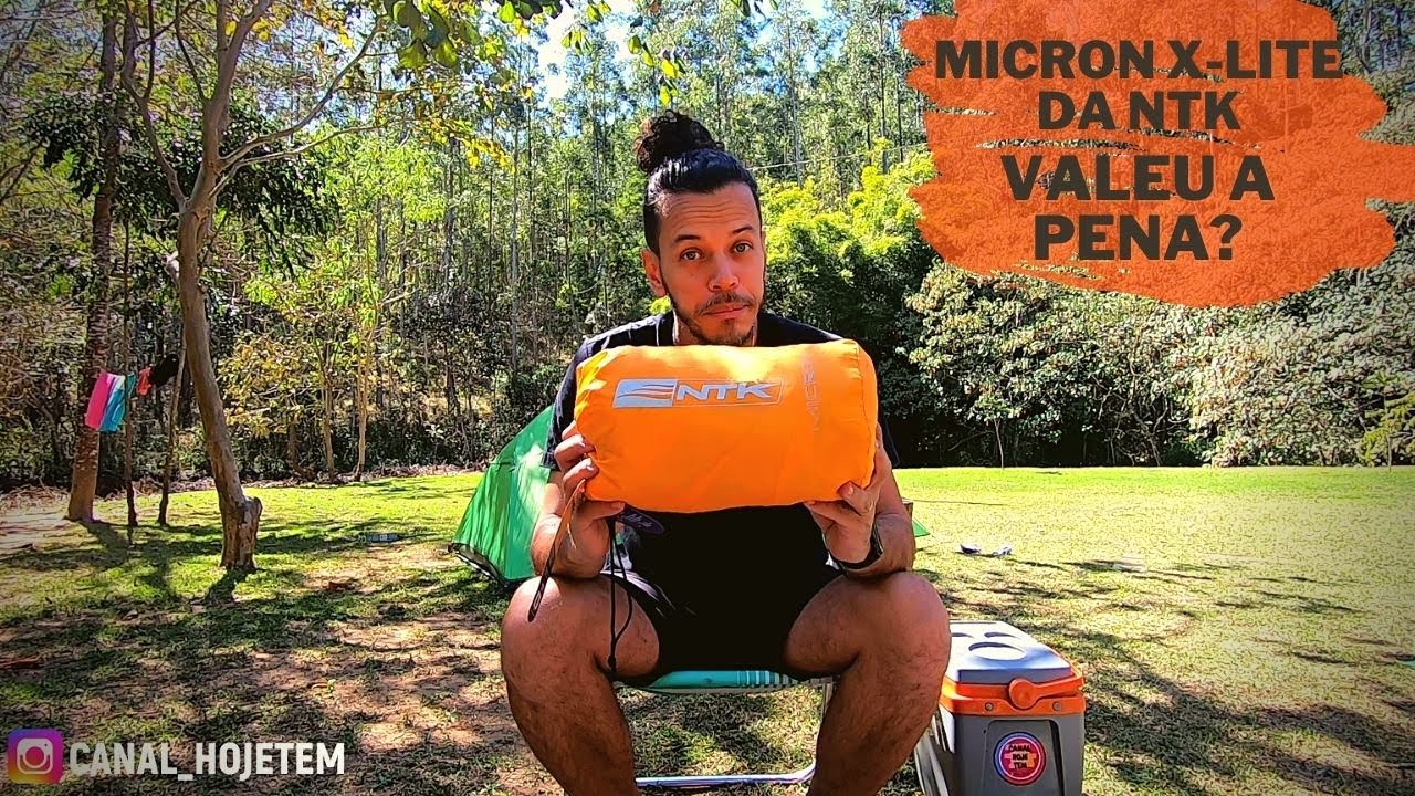 Saco de Dormir Micron X Lite da NKT | Será que vale a pena? | Canal Hoje Tem