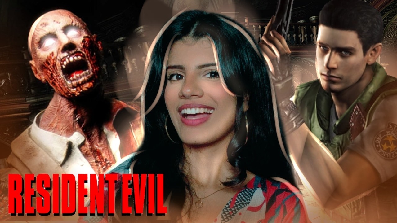 🔴JOGANDO RESIDENT EVIL PELA PRIMEIRA VEZ - VEM PRA LIVE!!!