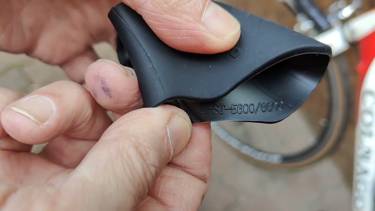 Способ замены резиновых накладок (капюшоны) на дуалах Shimano Ultegra ST6600