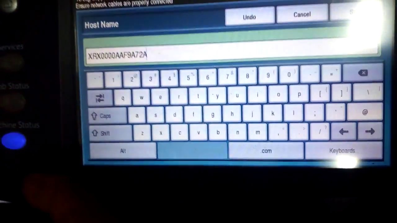 ازاى تعرف الماكينة الزيروكس على الشبكه - How To Setting xerox copier for network