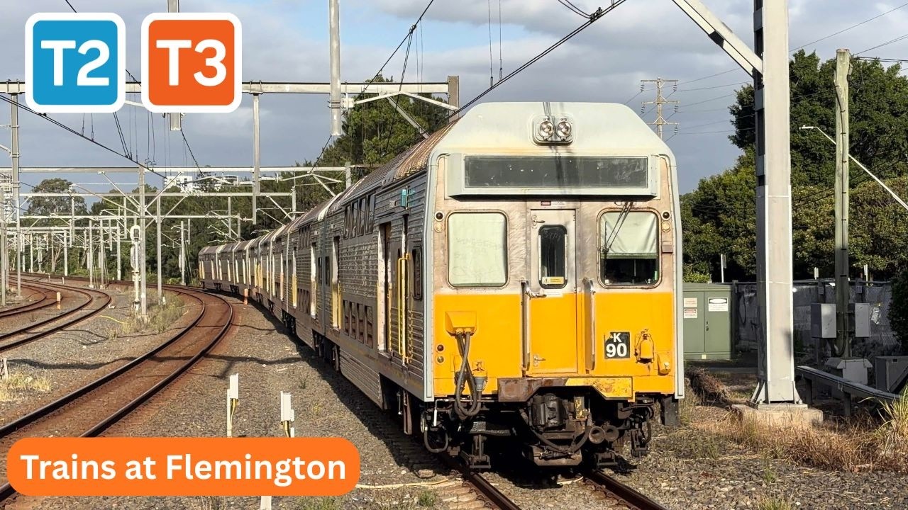 Sydney Transport - Trains at Flemington