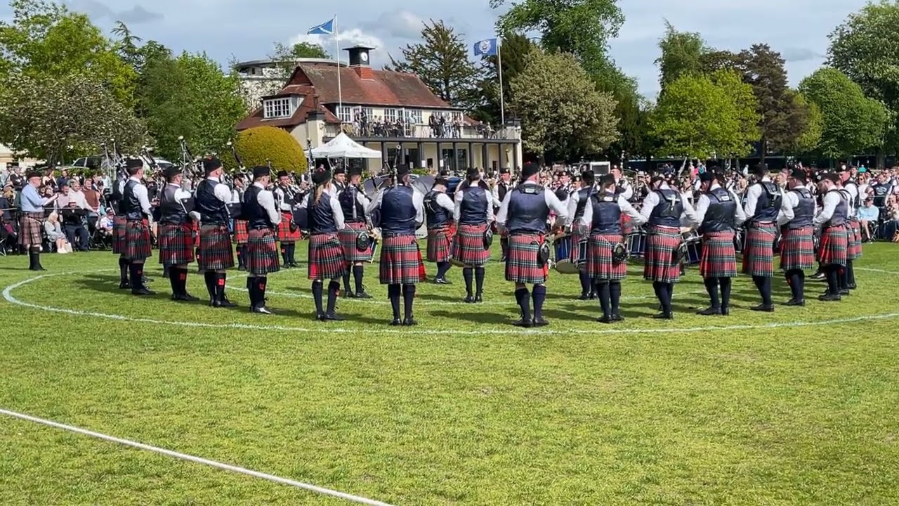 Field Marshal Montgomery Pipe Band playing their Gordon Duncan Tribute Medley at Dollar Contest 2026
