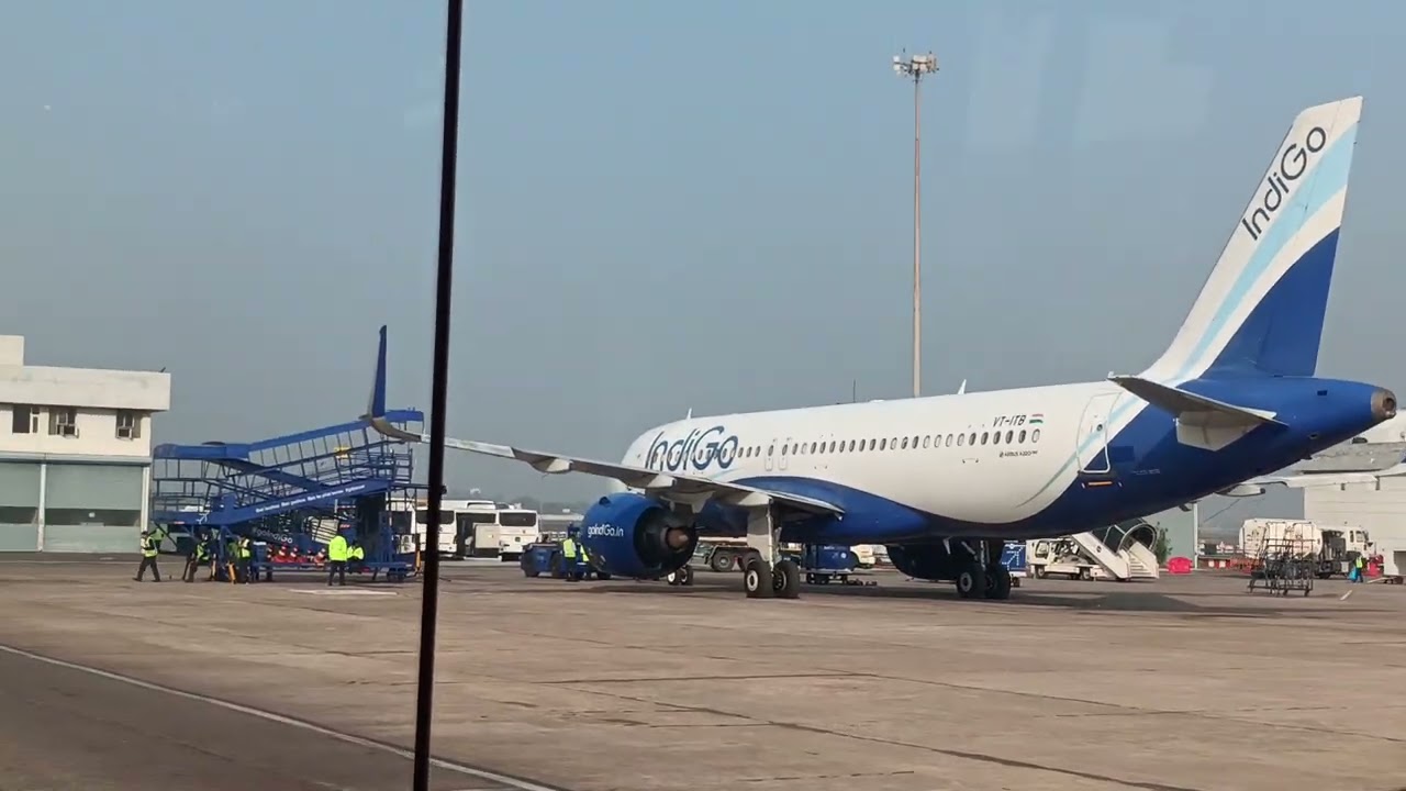 IndiGo Airport Bus tour at IGIA Delhi 