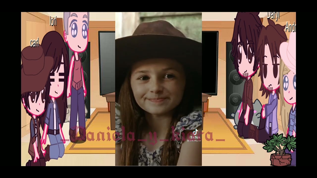 the walking dead del pasado reaccionan a su futuro /_Daniela_y_kiara/