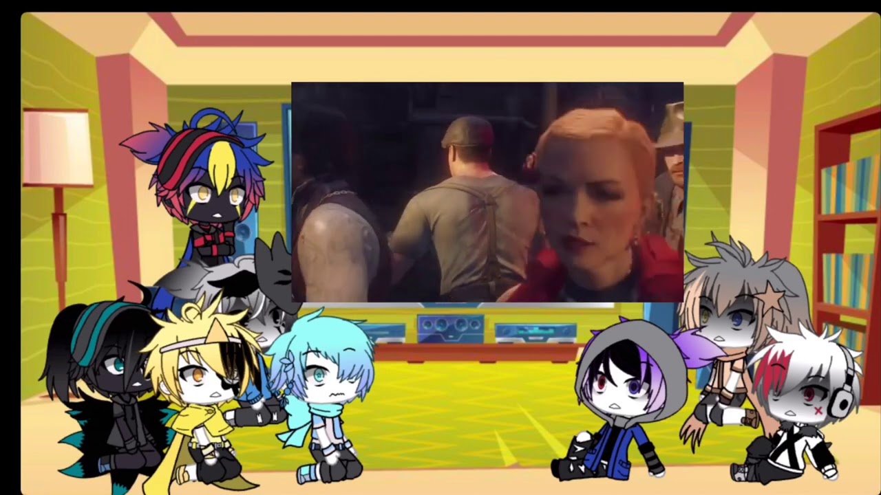 Sans Aus reacts to BO Zombies pt.4 (re-upload) again ❌No Sound❌