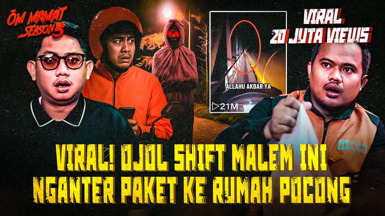 CERITA OJOL PALING SEREM DI BOGOR? TEREKAM KAMERA NGANTER PAKET KE ORANG MENINGGAL #OMMAMAT
