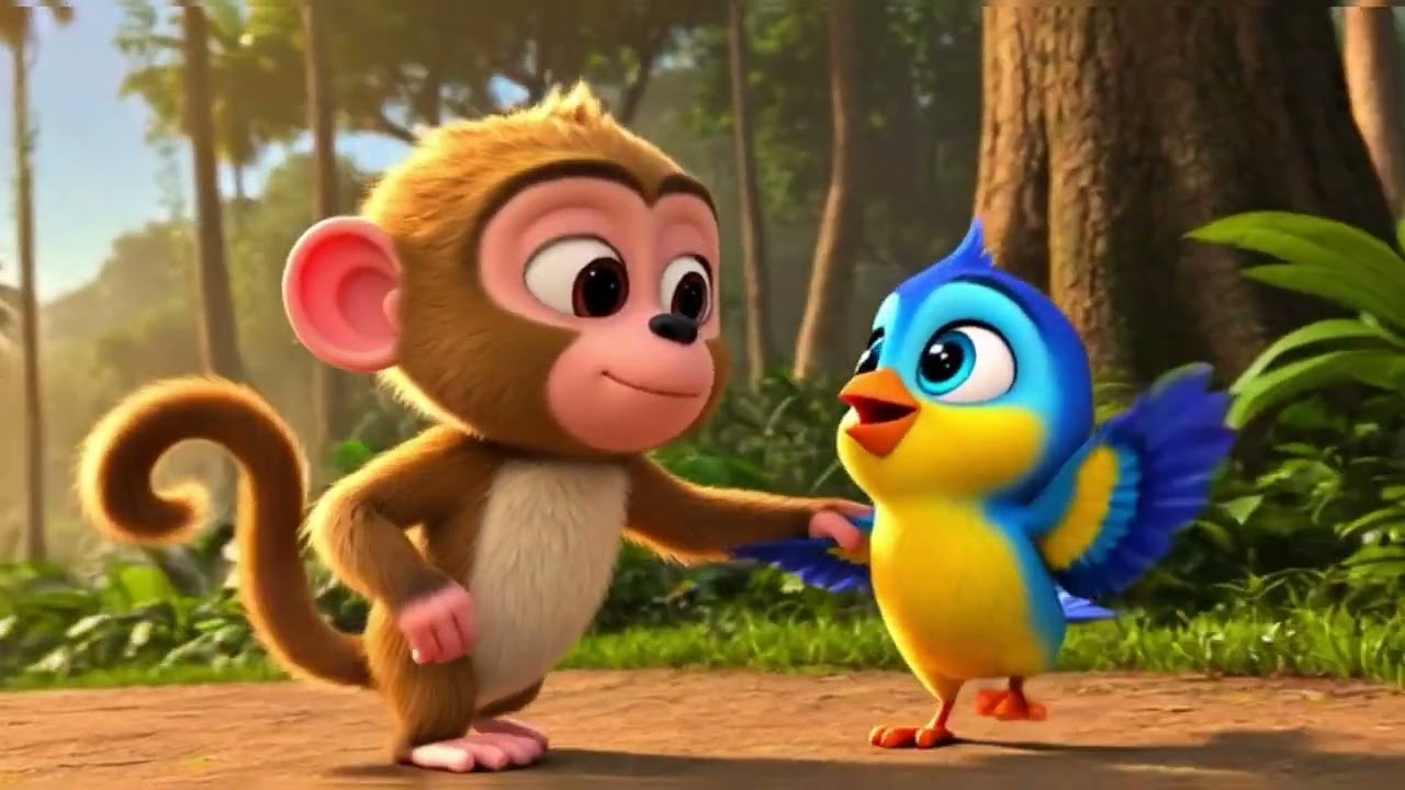 Nanhi chidiya aur nanha bandar ki dosti 🐒🐵🐒🐵🐵🐥🐤🐥🐤🐤🐧🐧🐦🐧🐥🐦🐧🐤🐦🐥🐧🐥🐥🐒🐒🐒🐵🐒🐵🐒
