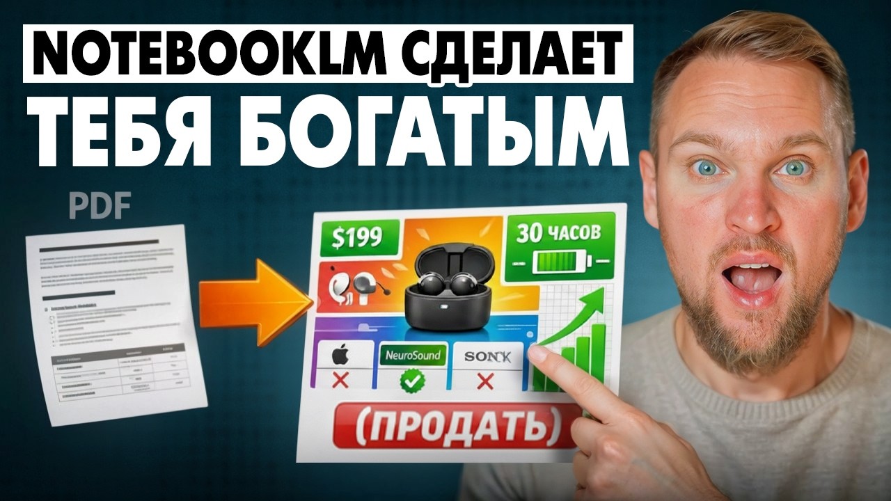 NotebookLM + как дизайнер: создаем AI-фабрику инфографики (3 кейса)