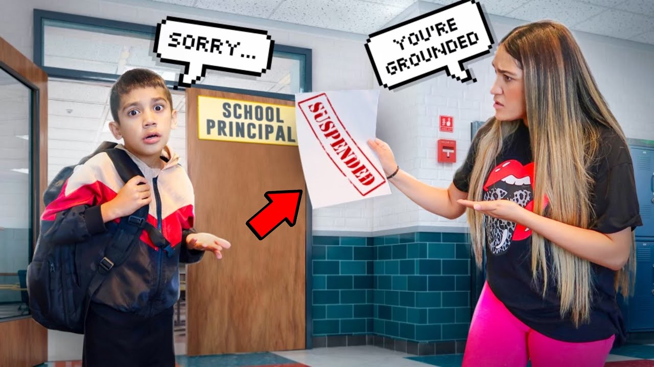 OUR Son George Was Caught CHEATING in School!! *SUSPENDED* | Jancy Family