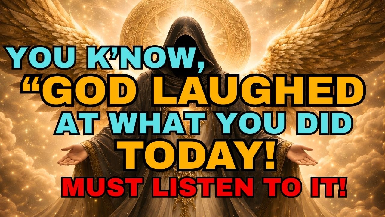 Chosen Ones  What You Did Today Just Made God Laugh In Victory!