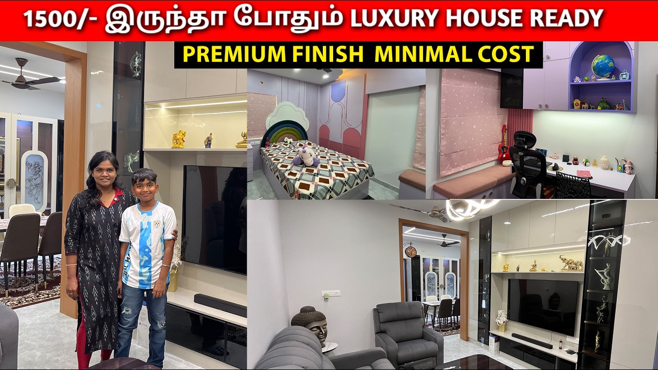 நம்ப முடியாத விலையில் Cheapest Interior Design Tamil | Home Decor | Raja's Vlog