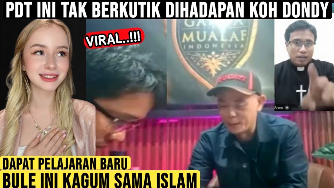 Bule Cantik Dan Pendeta ini Kagum Dengan Islam Setelah Lihat Fakta ini, | Dondytan